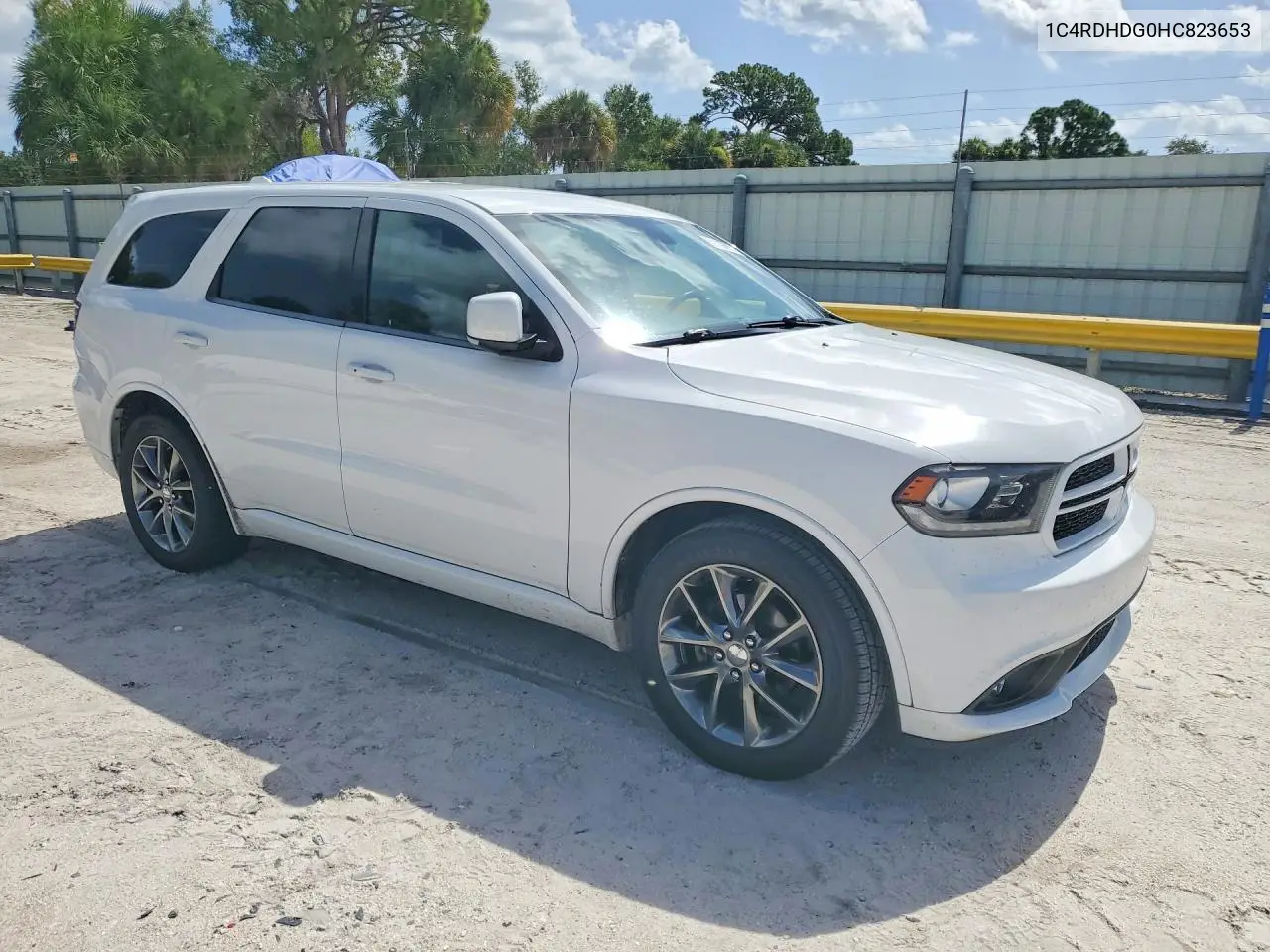2017 Dodge Durango Gt VIN: 1C4RDHDG0HC823653 Lot: 61129906