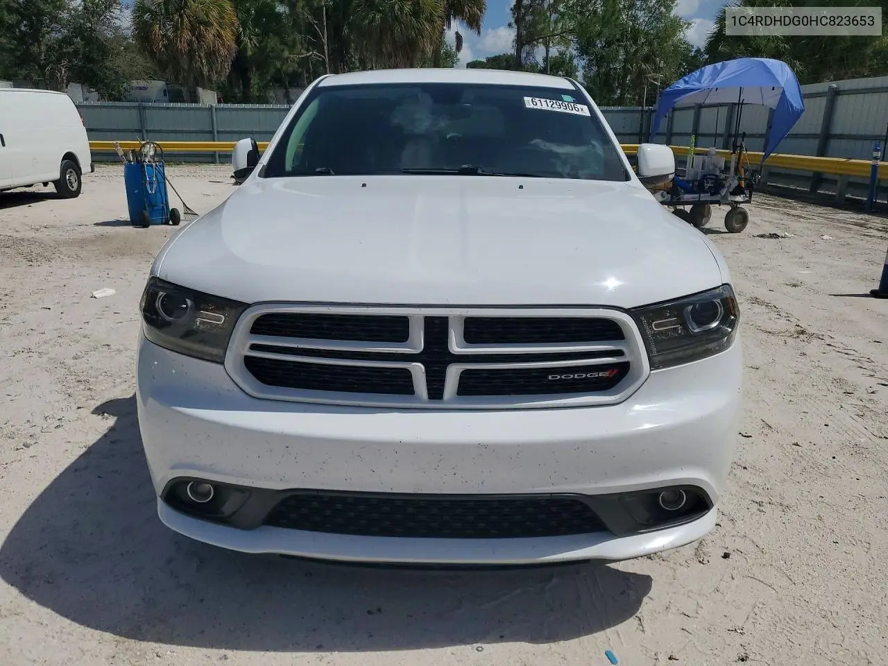 2017 Dodge Durango Gt VIN: 1C4RDHDG0HC823653 Lot: 61129906