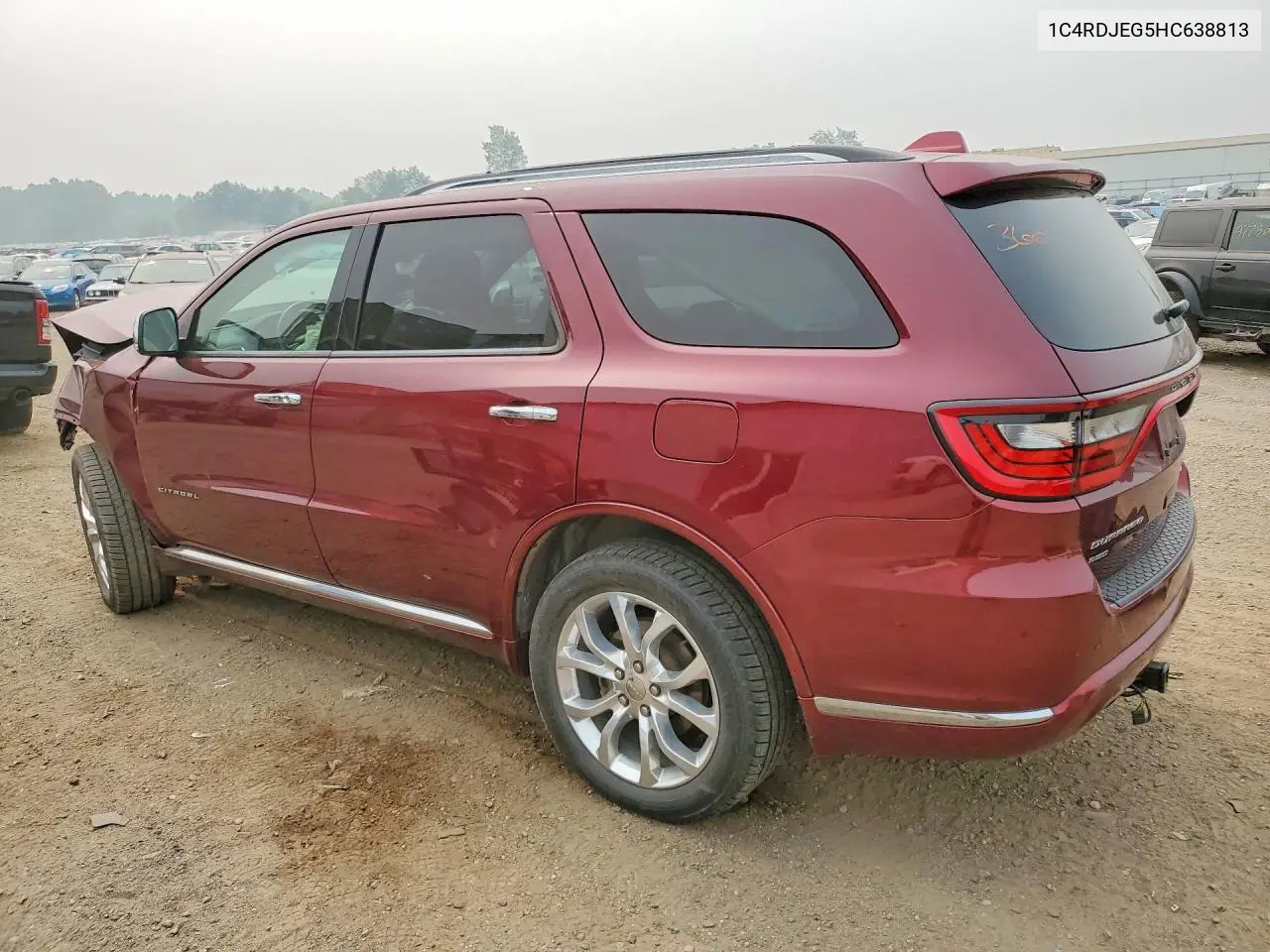 2017 Dodge Durango Citadel VIN: 1C4RDJEG5HC638813 Lot: 61301446