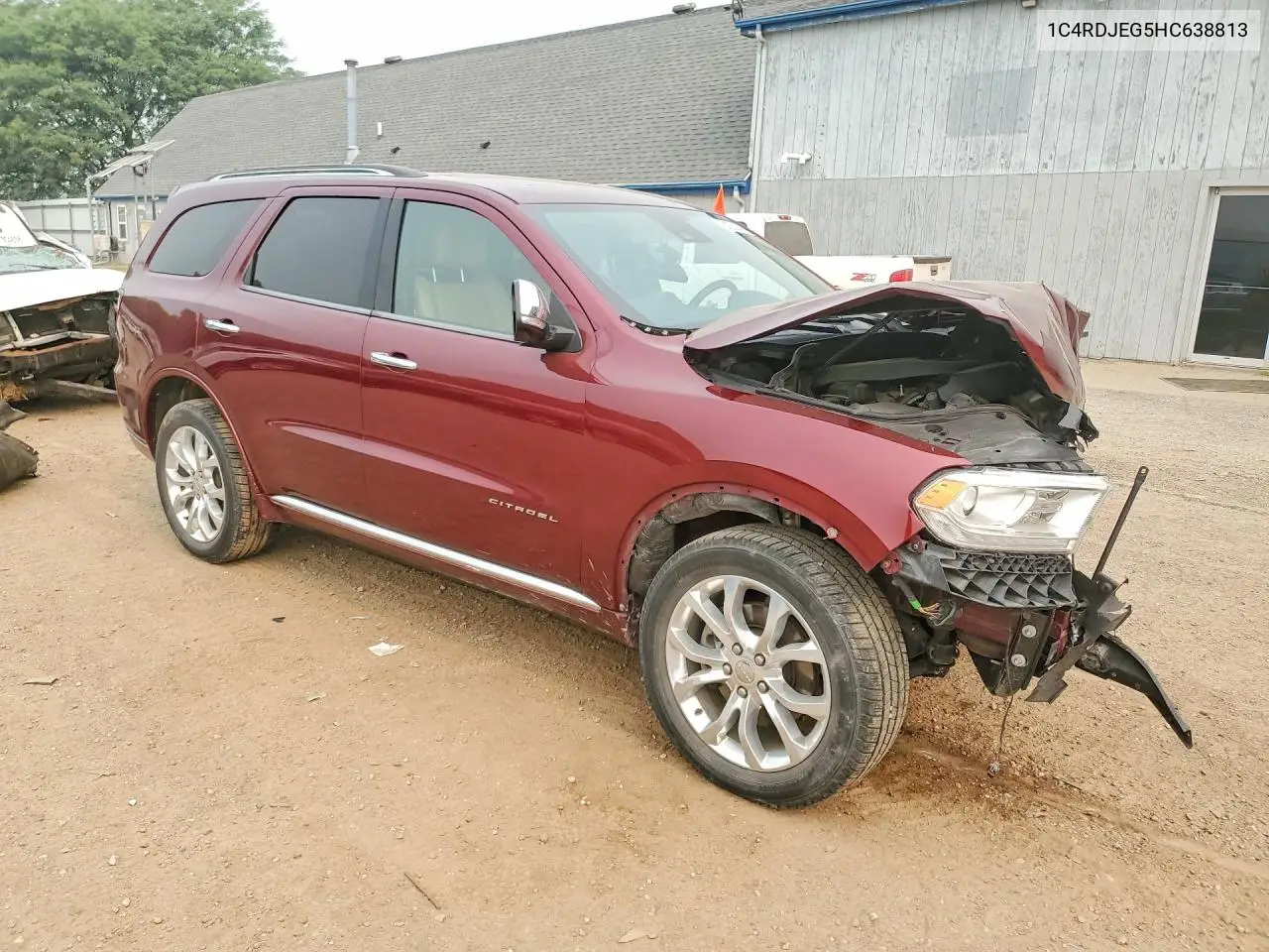 2017 Dodge Durango Citadel VIN: 1C4RDJEG5HC638813 Lot: 61301446