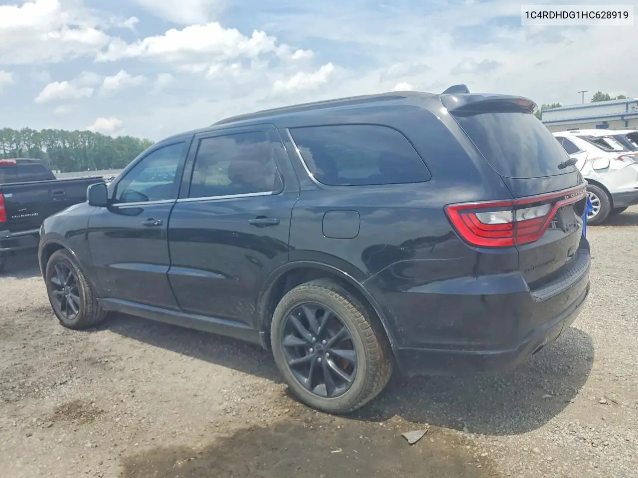 2017 Dodge Durango Gt VIN: 1C4RDHDG1HC628919 Lot: 61515106