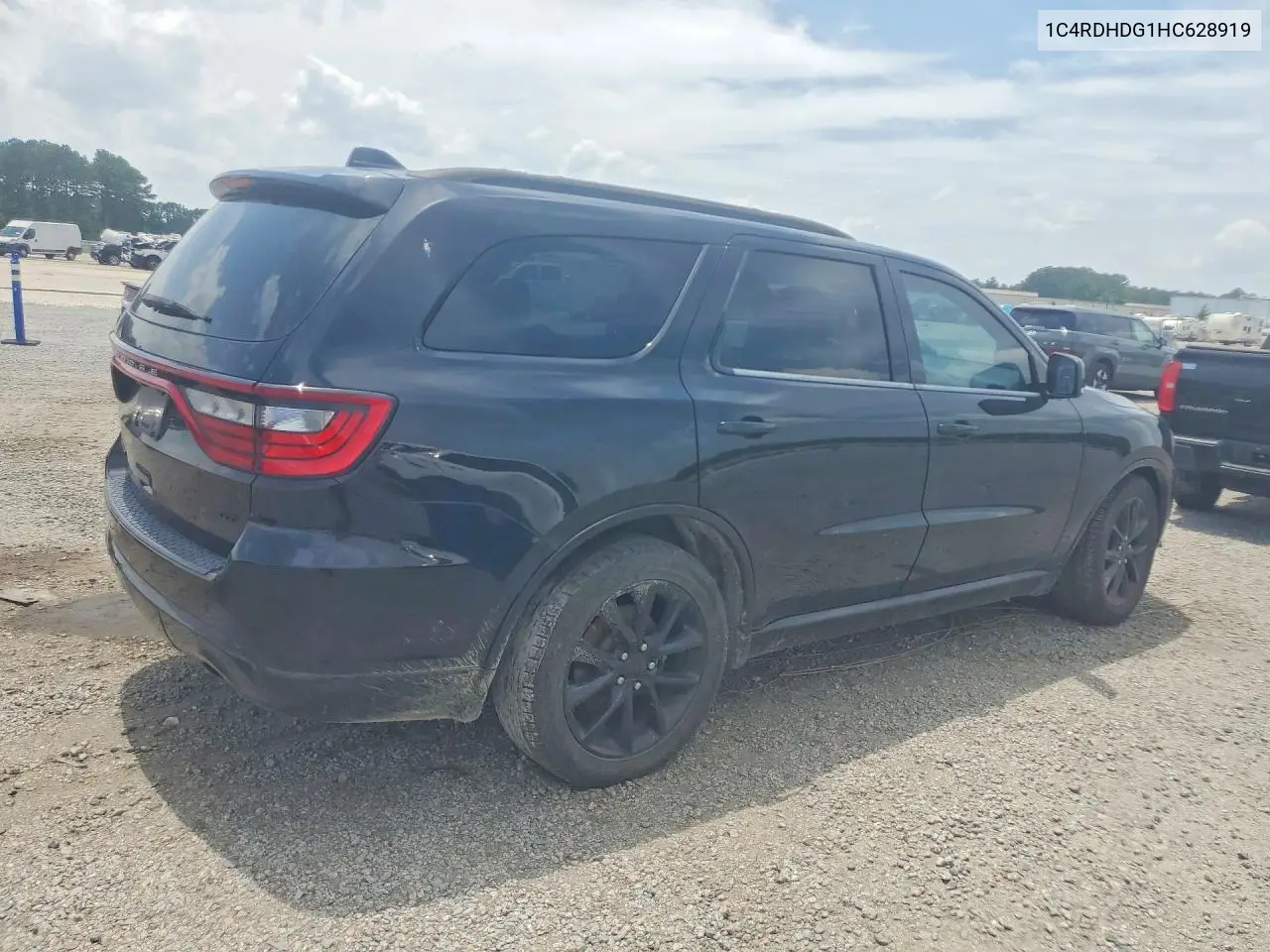 2017 Dodge Durango Gt VIN: 1C4RDHDG1HC628919 Lot: 61515106