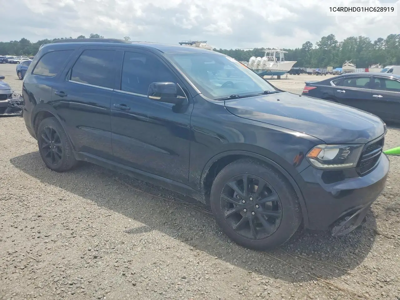 2017 Dodge Durango Gt VIN: 1C4RDHDG1HC628919 Lot: 61515106