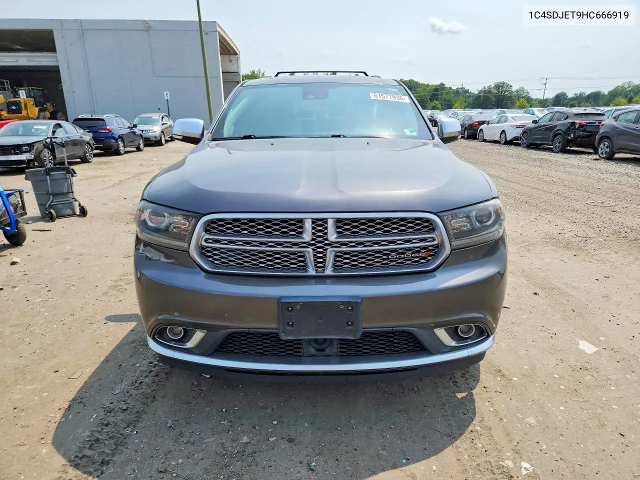 2017 Dodge Durango Citadel VIN: 1C4SDJET9HC666919 Lot: 61577936
