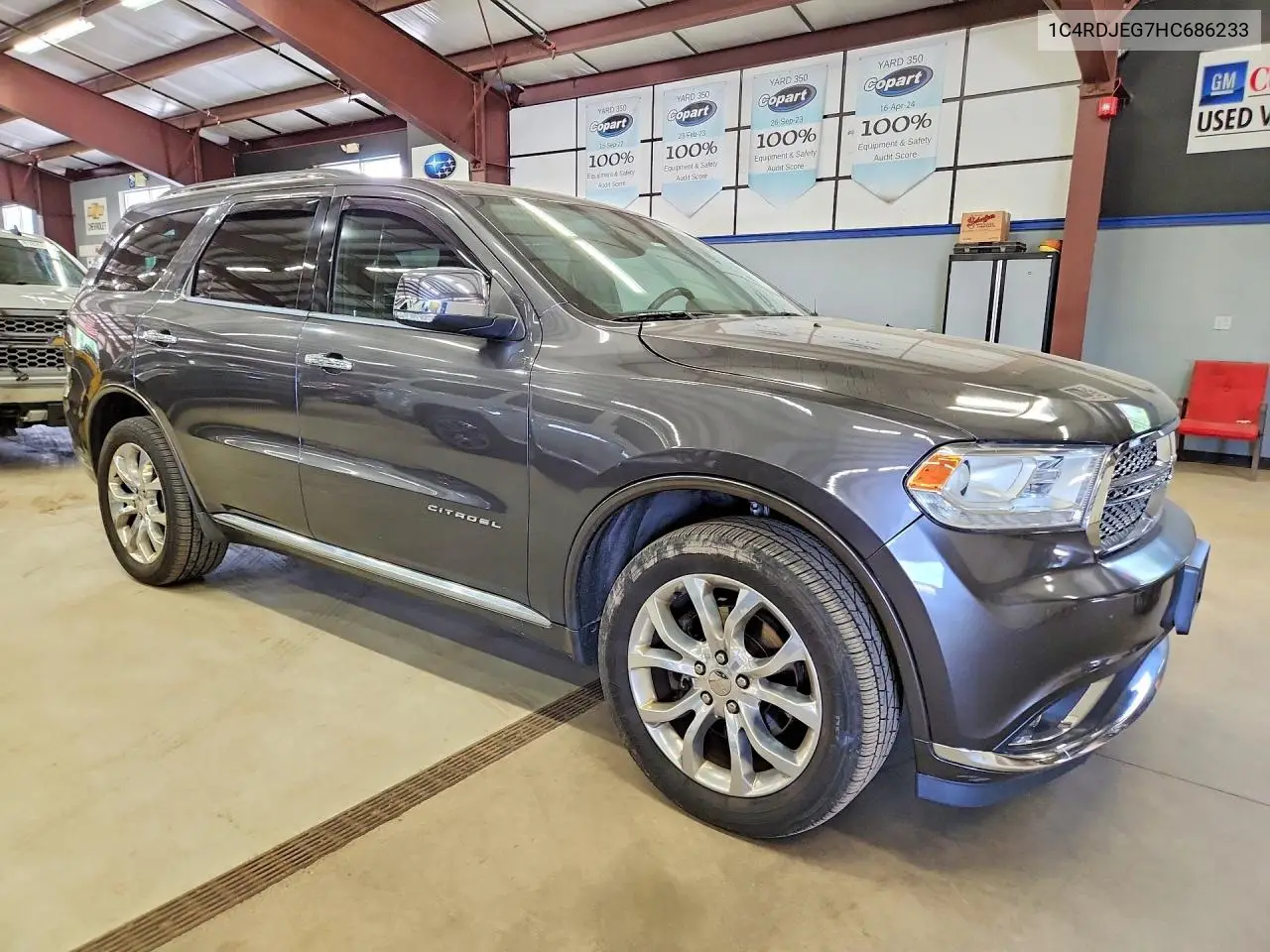 2017 Dodge Durango Citadel VIN: 1C4RDJEG7HC686233 Lot: 61836046