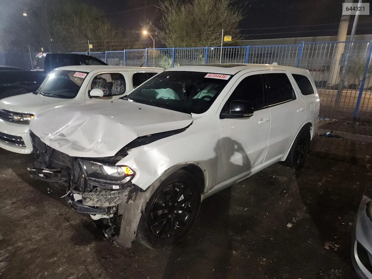2017 Dodge Durango R VIN: 644321 Lot: 62354436