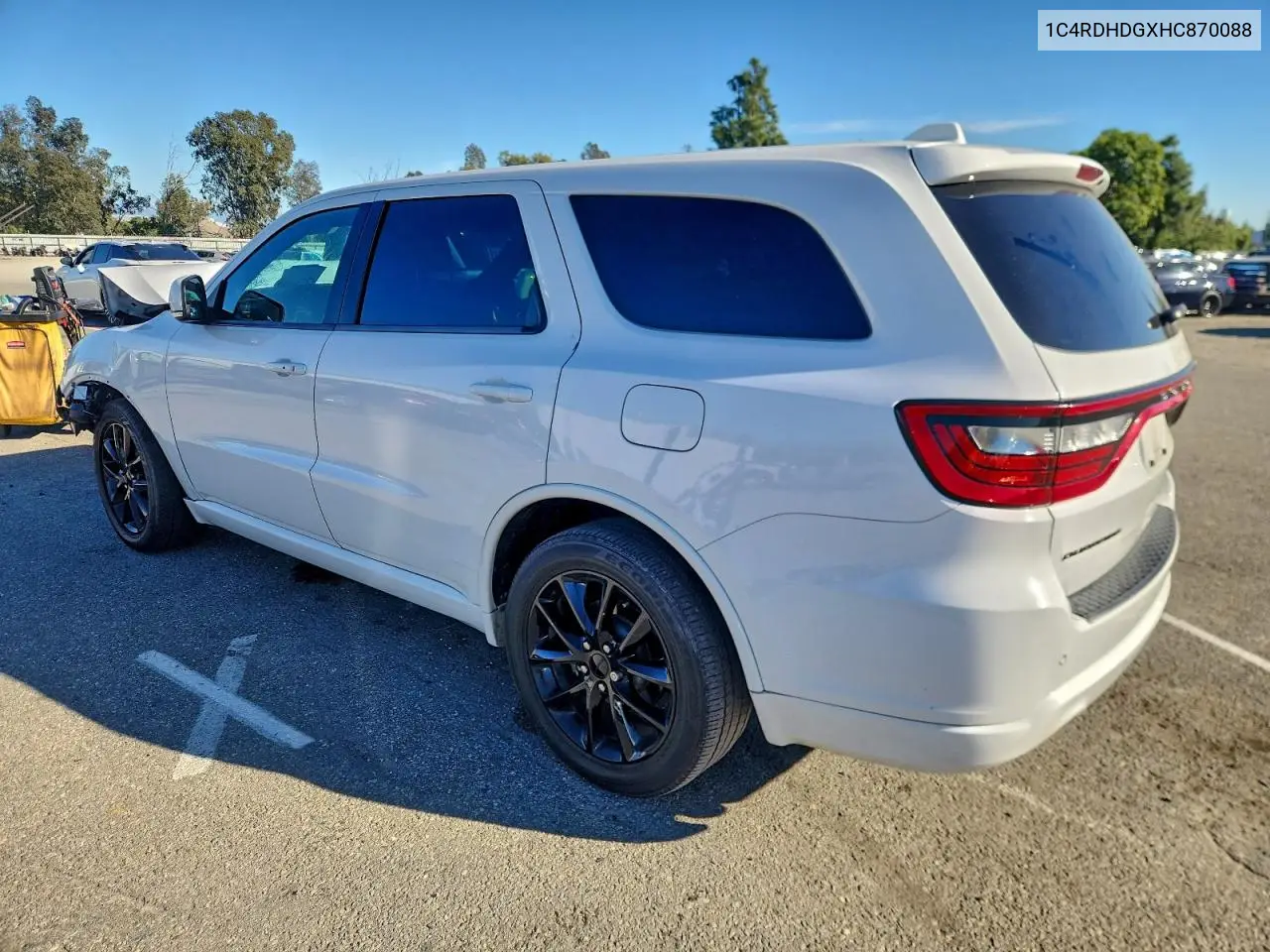 1C4RDHDGXHC870088 2017 Dodge Durango Gt