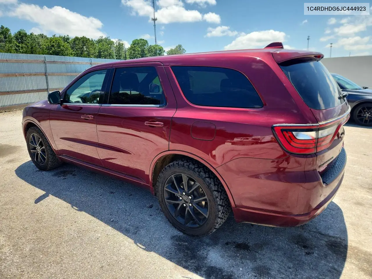 2018 Dodge Durango Gt VIN: 1C4RDHDG6JC444923 Lot: 56160906