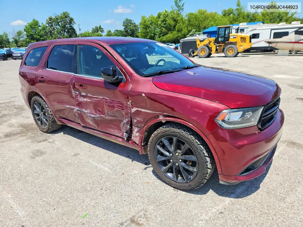 2018 Dodge Durango Gt VIN: 1C4RDHDG6JC444923 Lot: 56160906