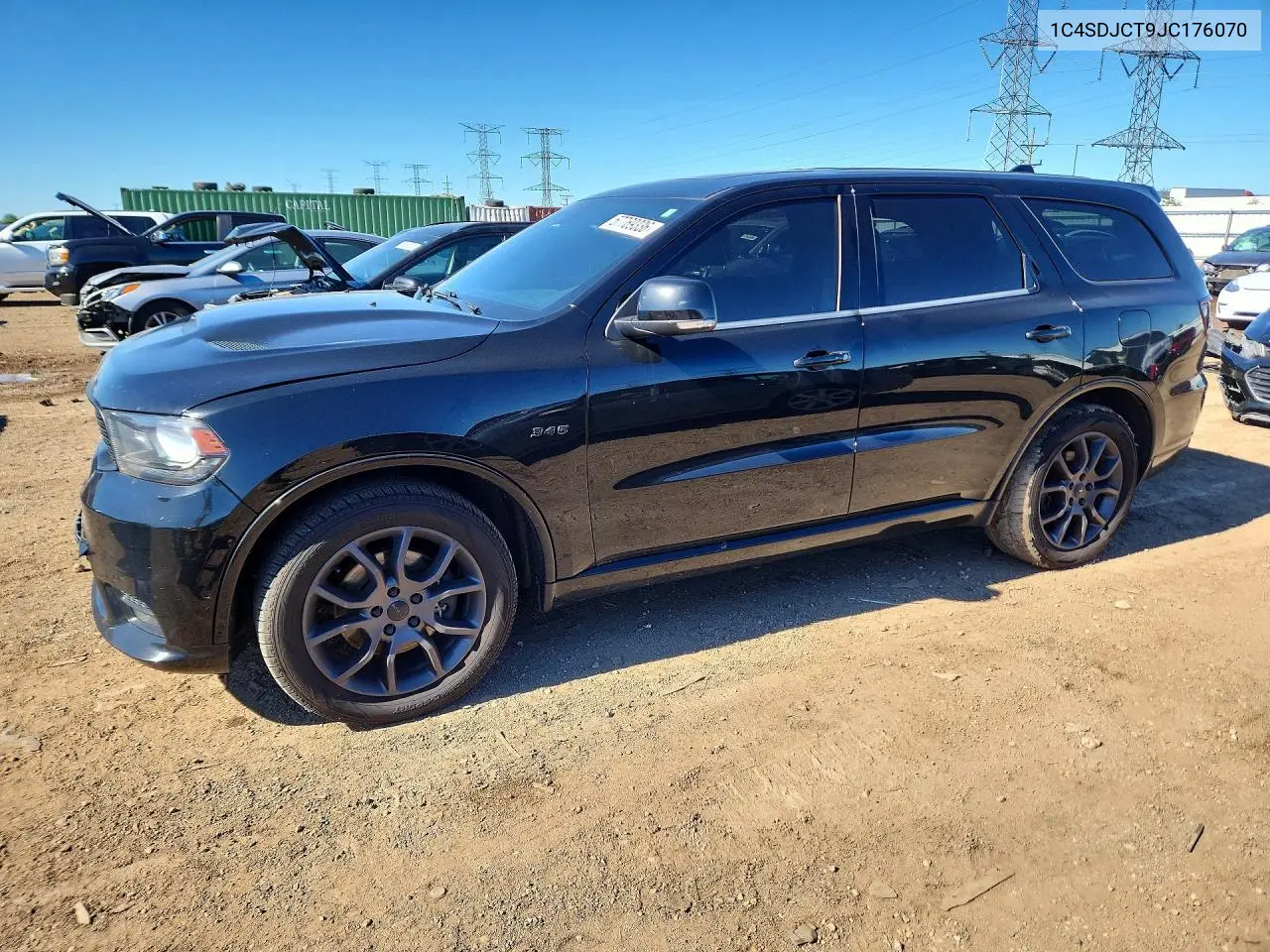 2018 Dodge Durango R VIN: 1C4SDJCT9JC176070 Lot: 57769336