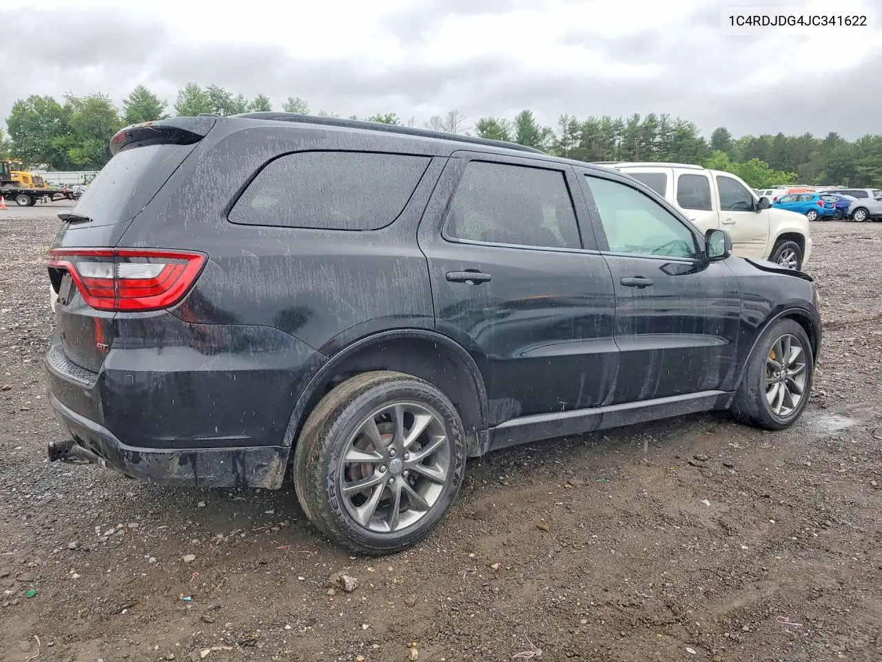 2018 Dodge Durango Gt VIN: 1C4RDJDG4JC341622 Lot: 58232816