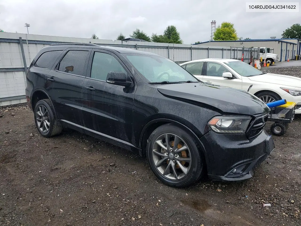 2018 Dodge Durango Gt VIN: 1C4RDJDG4JC341622 Lot: 58232816