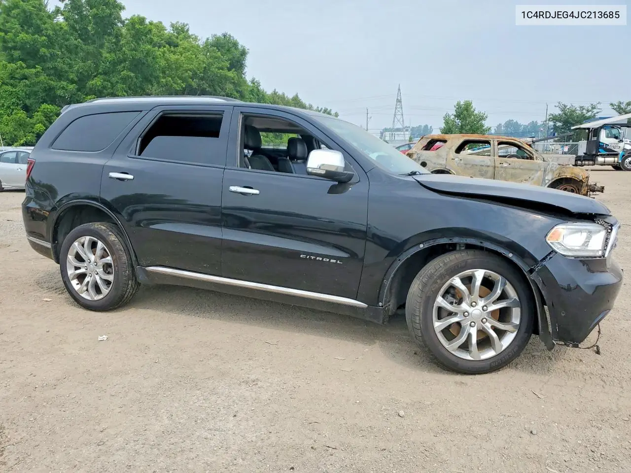 2018 Dodge Durango Citadel VIN: 1C4RDJEG4JC213685 Lot: 59993106