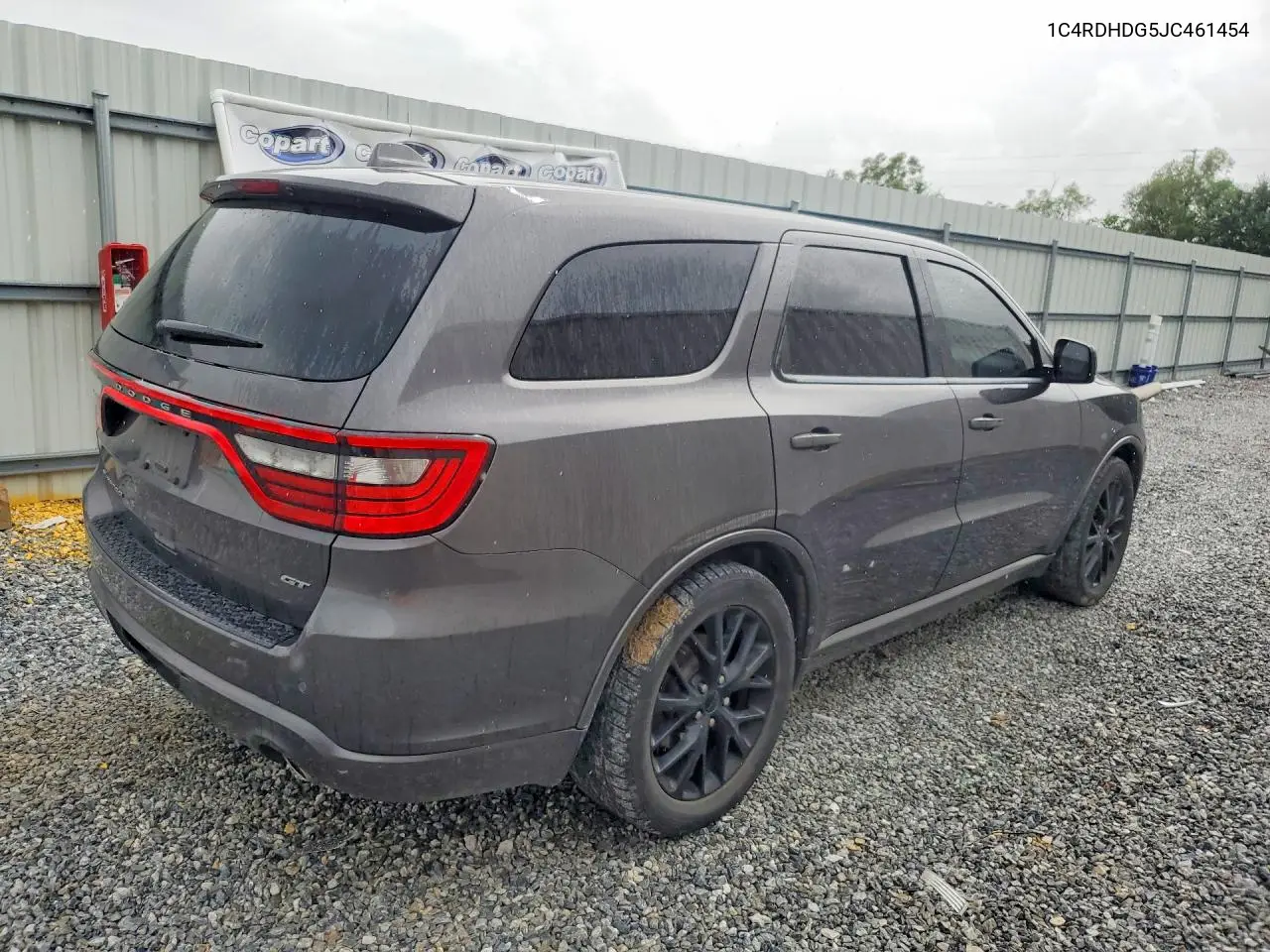 2018 Dodge Durango Gt VIN: 1C4RDHDG5JC461454 Lot: 60752736