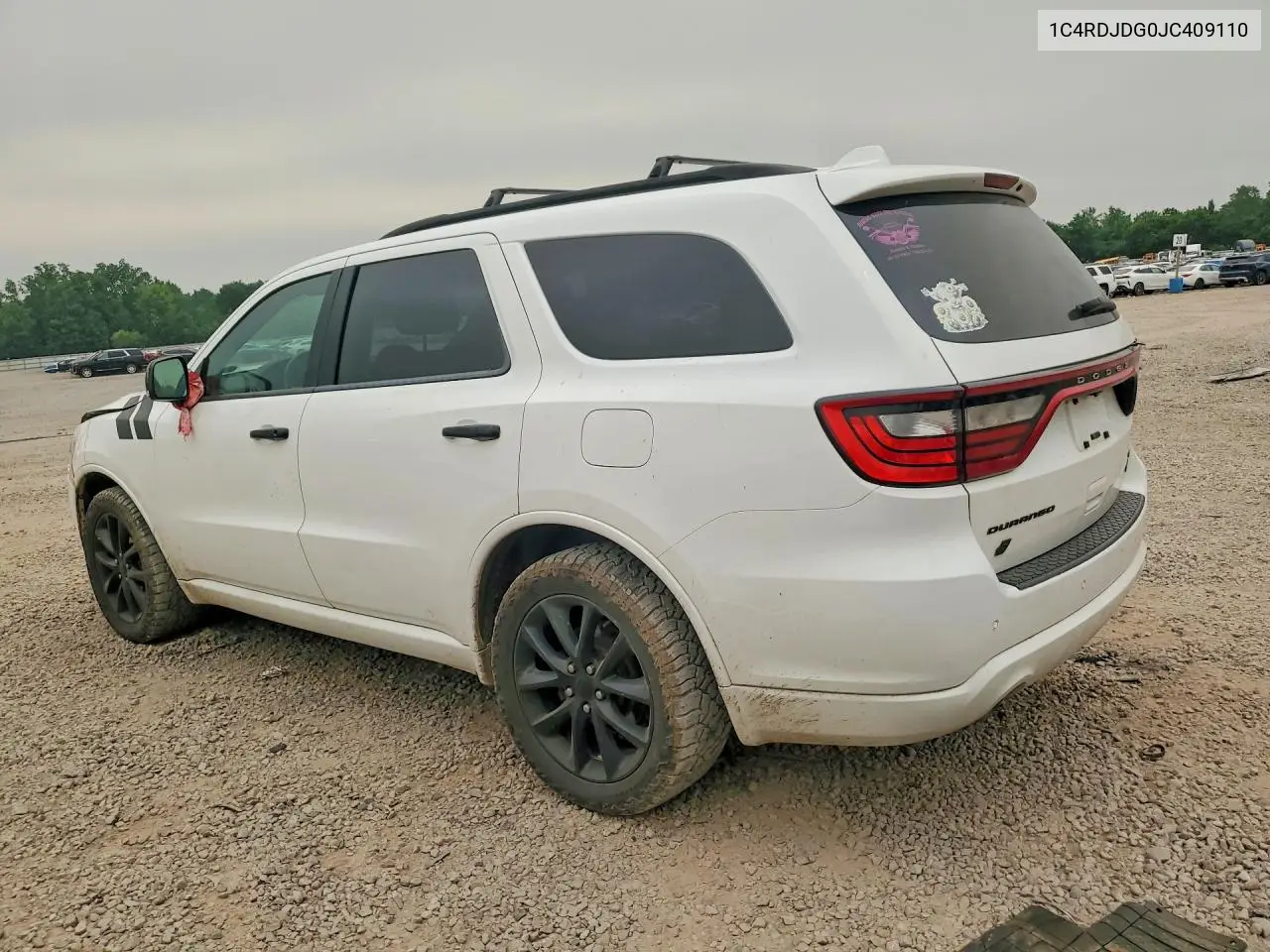 2018 Dodge Durango Gt VIN: 1C4RDJDG0JC409110 Lot: 61165446