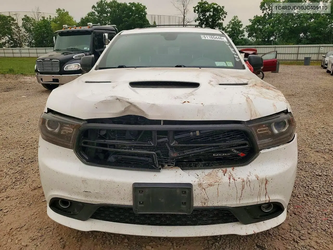 2018 Dodge Durango Gt VIN: 1C4RDJDG0JC409110 Lot: 61165446