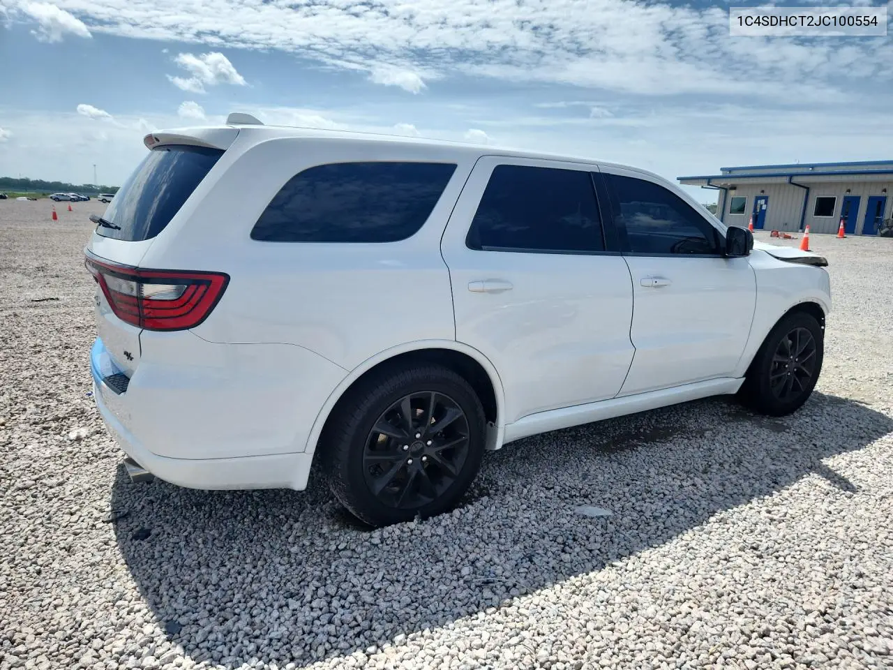 2018 Dodge Durango R/T VIN: 1C4SDHCT2JC100554 Lot: 61533376