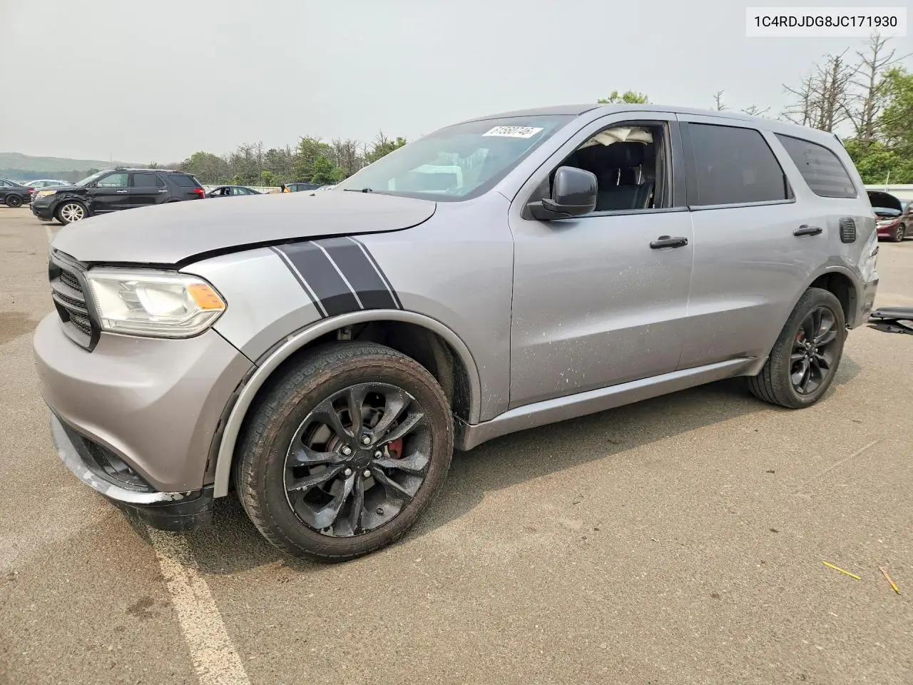 2018 Dodge Durango Gt VIN: 1C4RDJDG8JC171930 Lot: 61560746