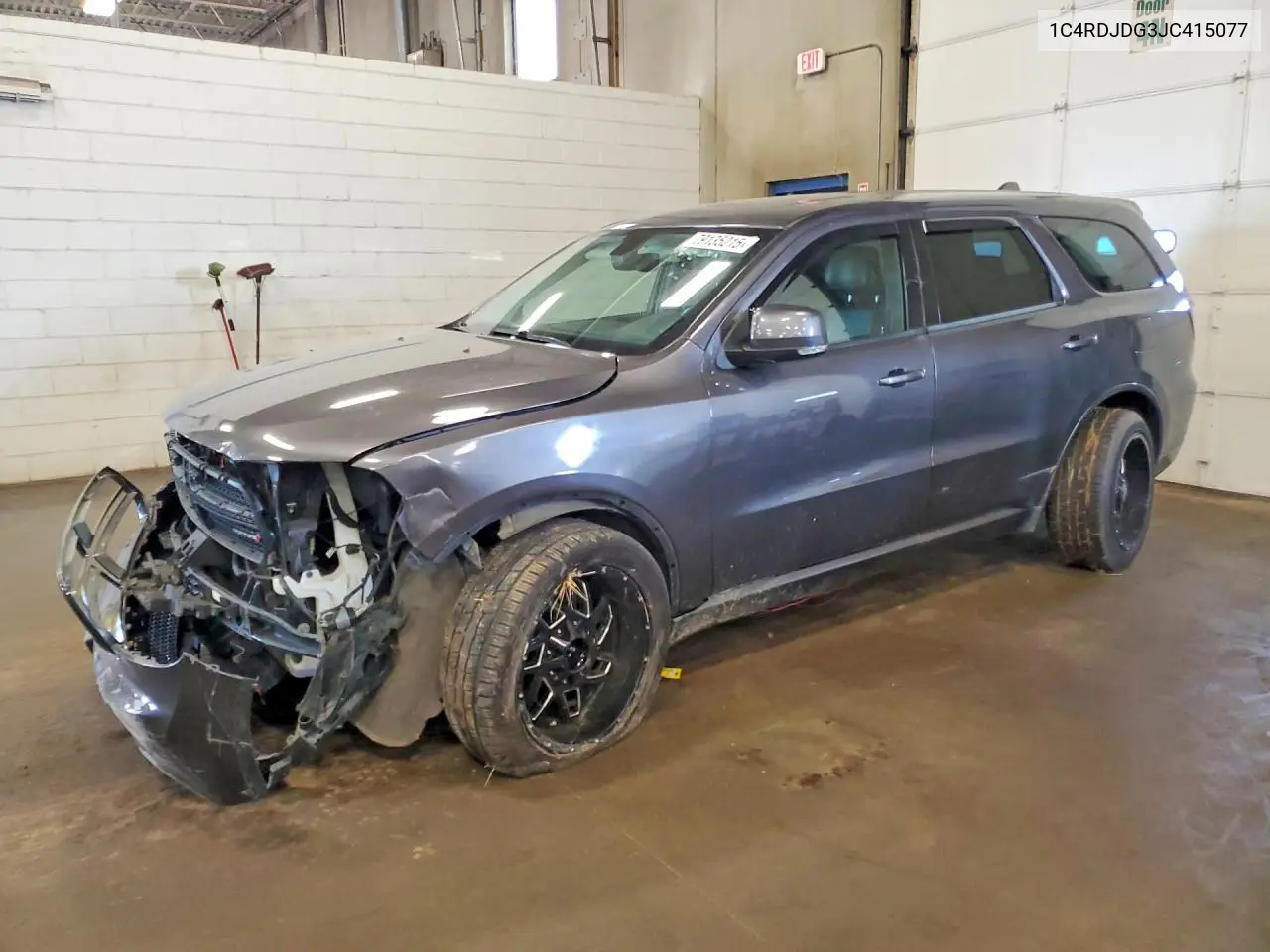 2018 Dodge Durango Gt VIN: 1C4RDJDG3JC415077 Lot: 79135215