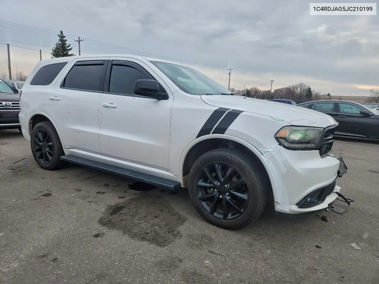 1C4RDJAG5JC210199 2018 Dodge Durango Sxt