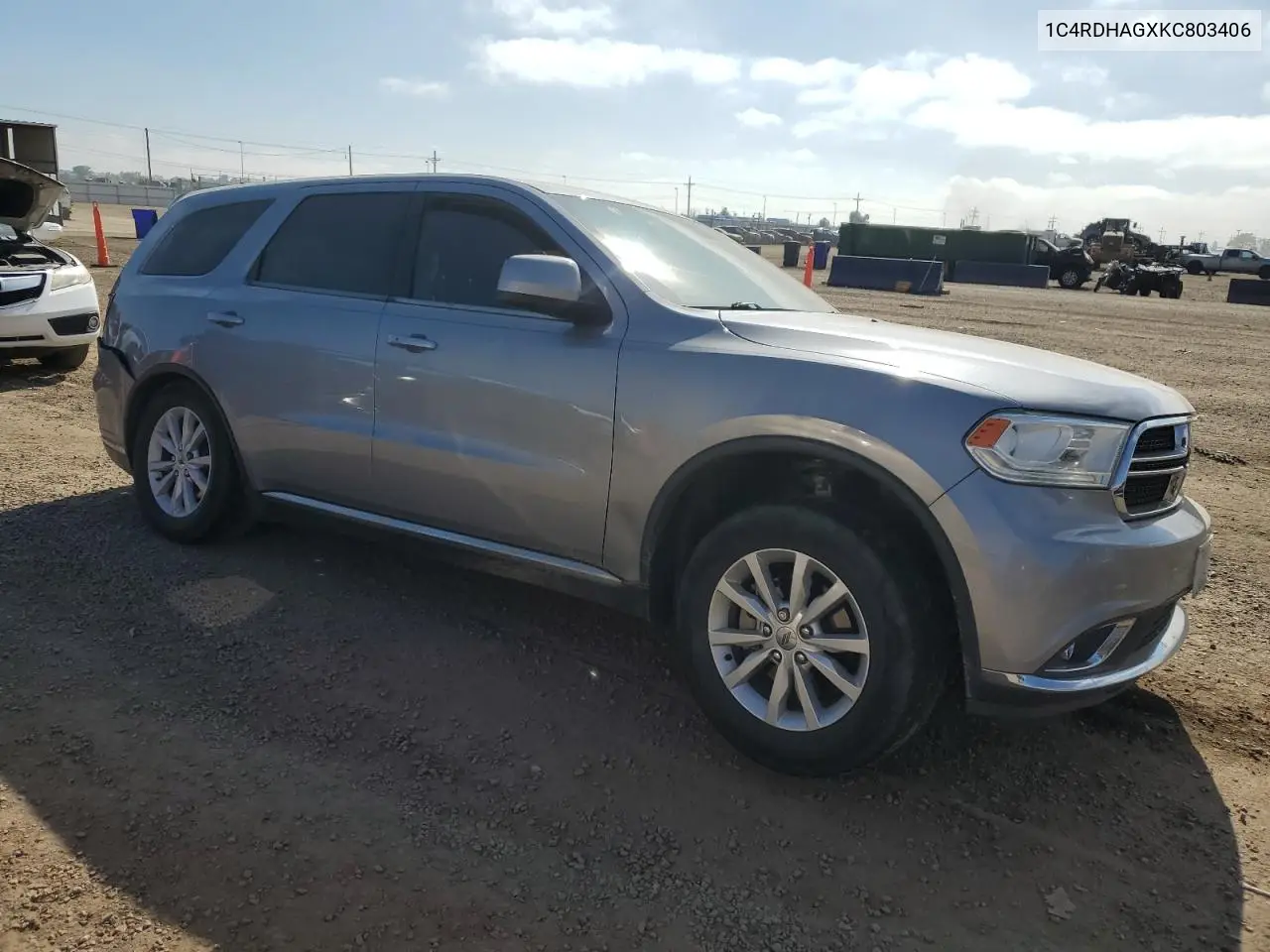 1C4RDHAGXKC803406 2019 Dodge Durango Sxt