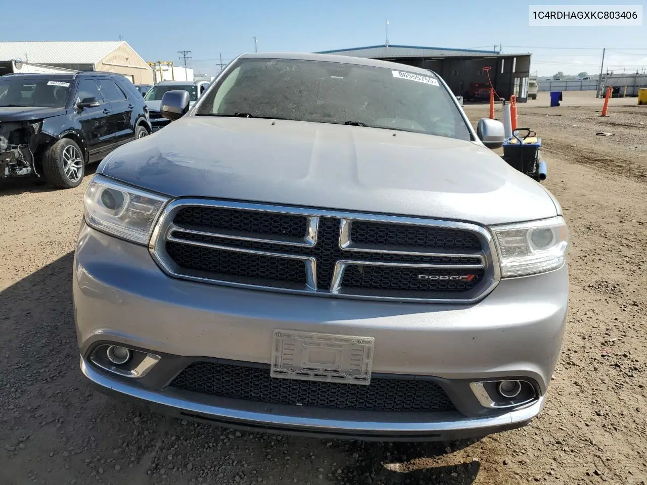 1C4RDHAGXKC803406 2019 Dodge Durango Sxt