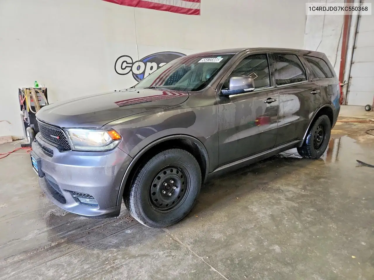 2019 Dodge Durango Gt VIN: 1C4RDJDG7KC550368 Lot: 55472386
