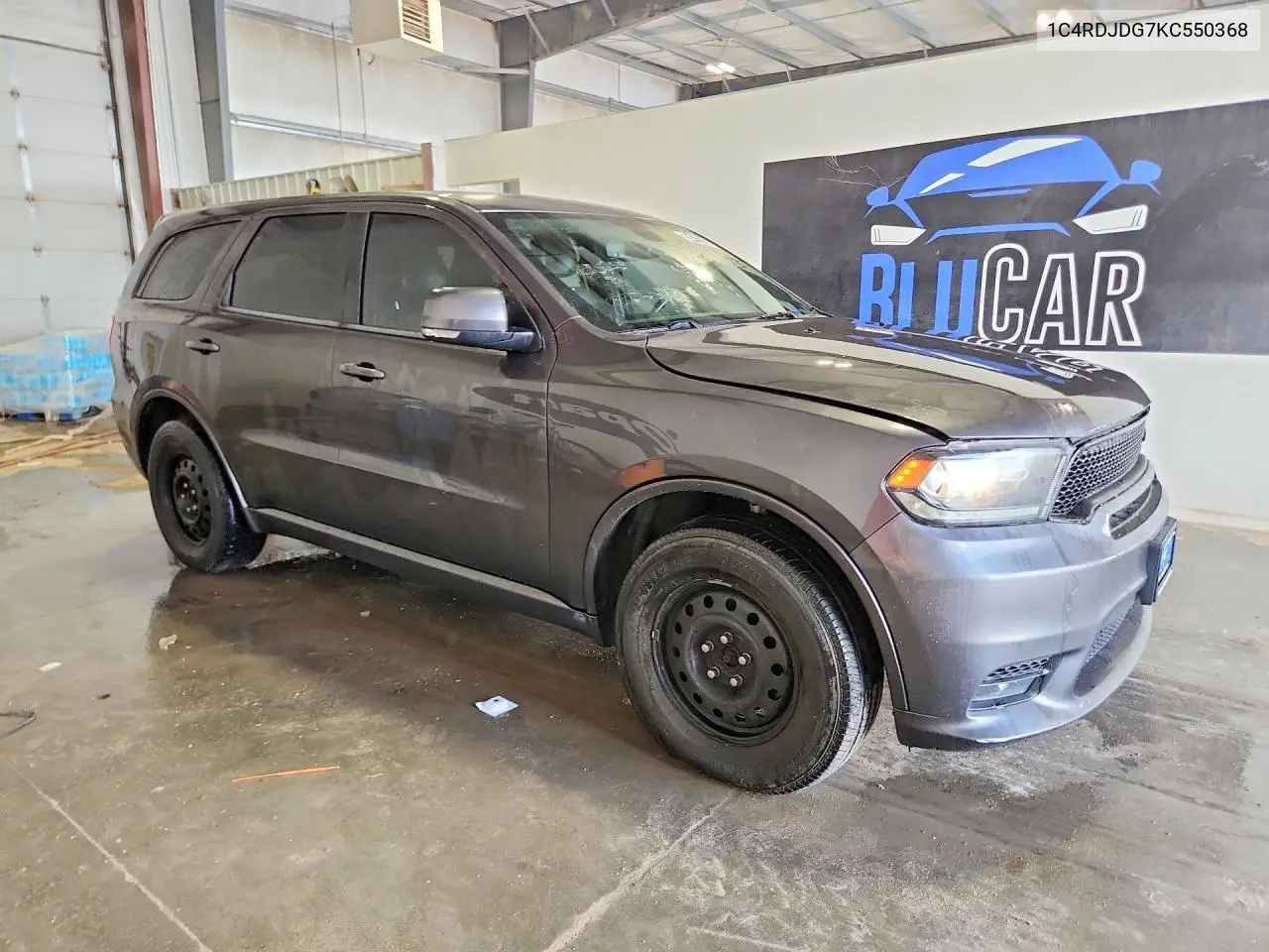 2019 Dodge Durango Gt VIN: 1C4RDJDG7KC550368 Lot: 55472386