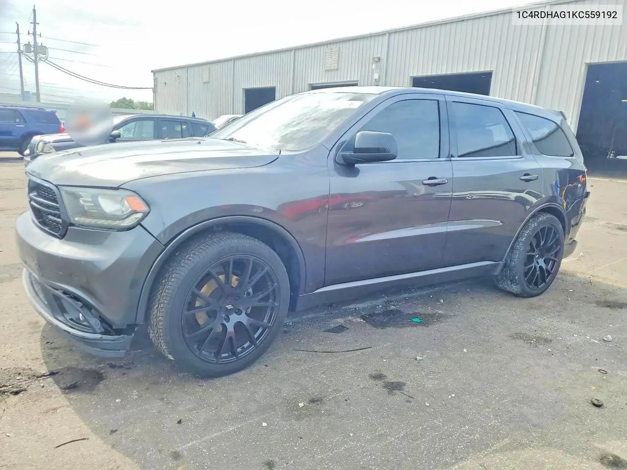 2019 Dodge Durango Sxt VIN: 1C4RDHAG1KC559192 Lot: 57872596