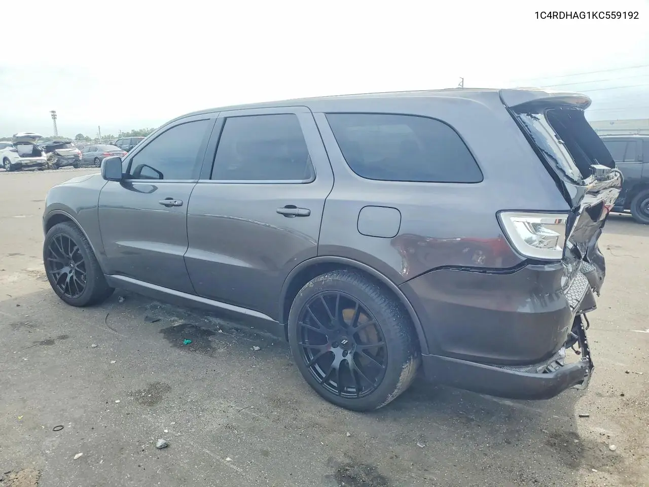 2019 Dodge Durango Sxt VIN: 1C4RDHAG1KC559192 Lot: 57872596