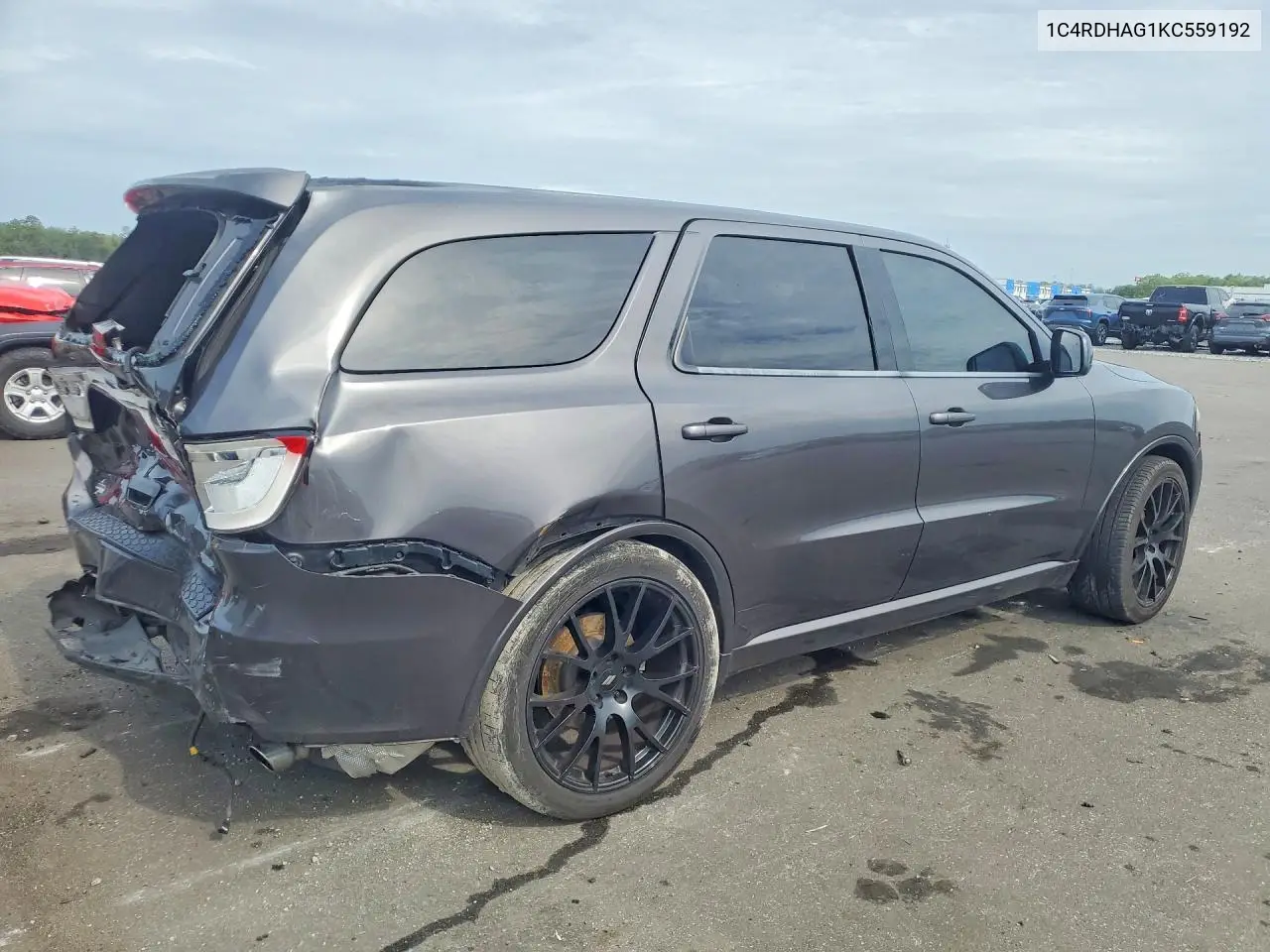 2019 Dodge Durango Sxt VIN: 1C4RDHAG1KC559192 Lot: 57872596
