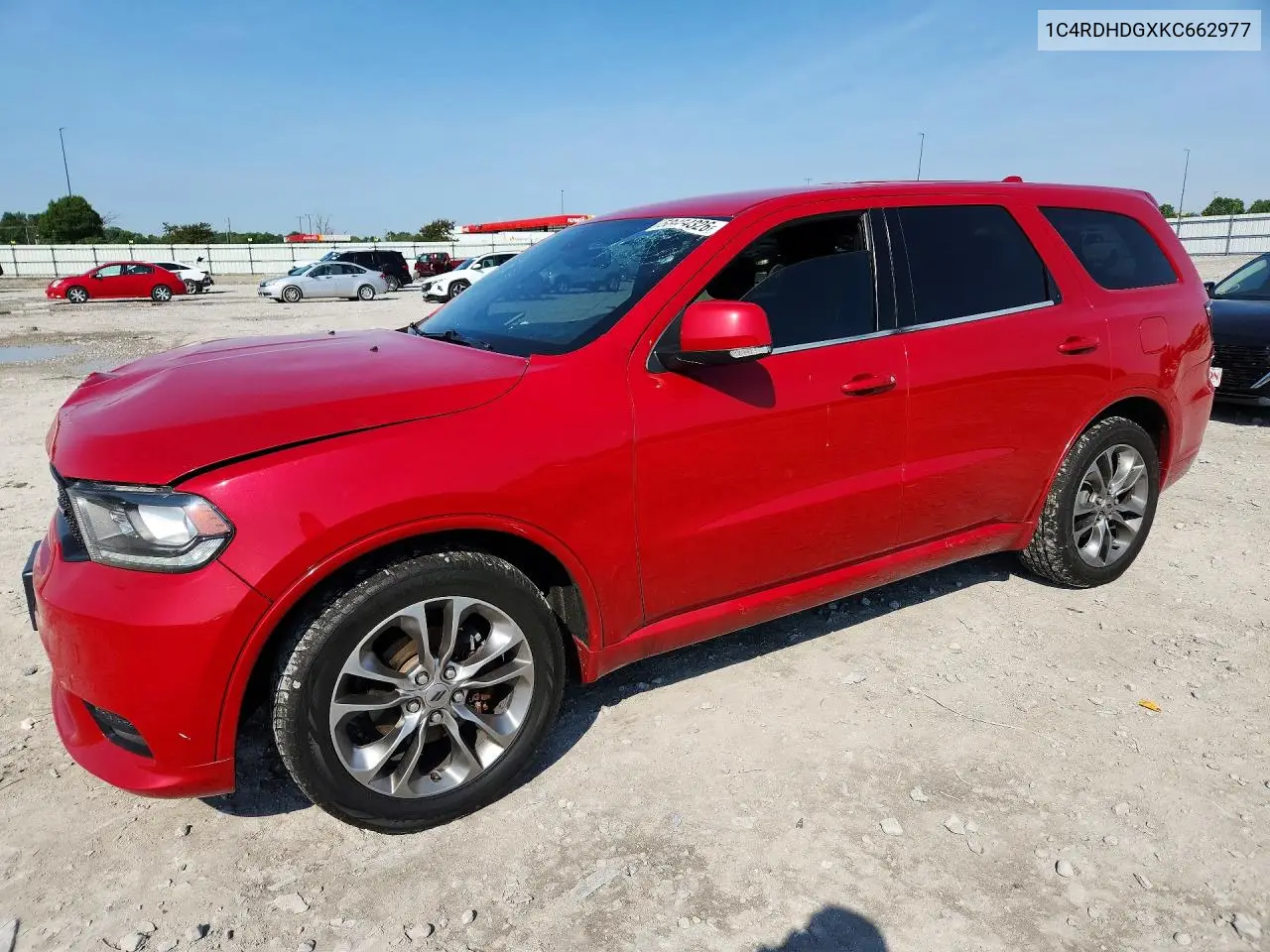 1C4RDHDGXKC662977 2019 Dodge Durango Gt