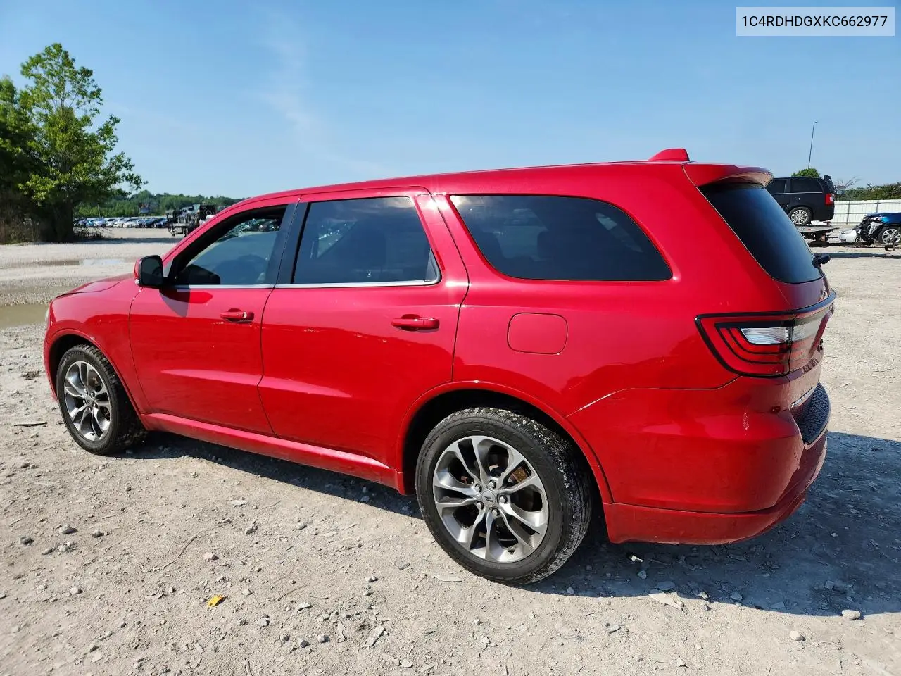 1C4RDHDGXKC662977 2019 Dodge Durango Gt