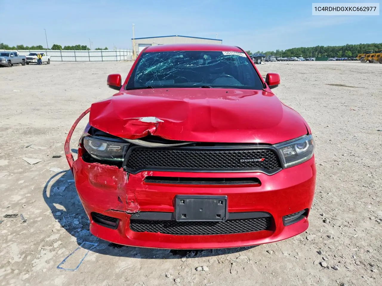 1C4RDHDGXKC662977 2019 Dodge Durango Gt
