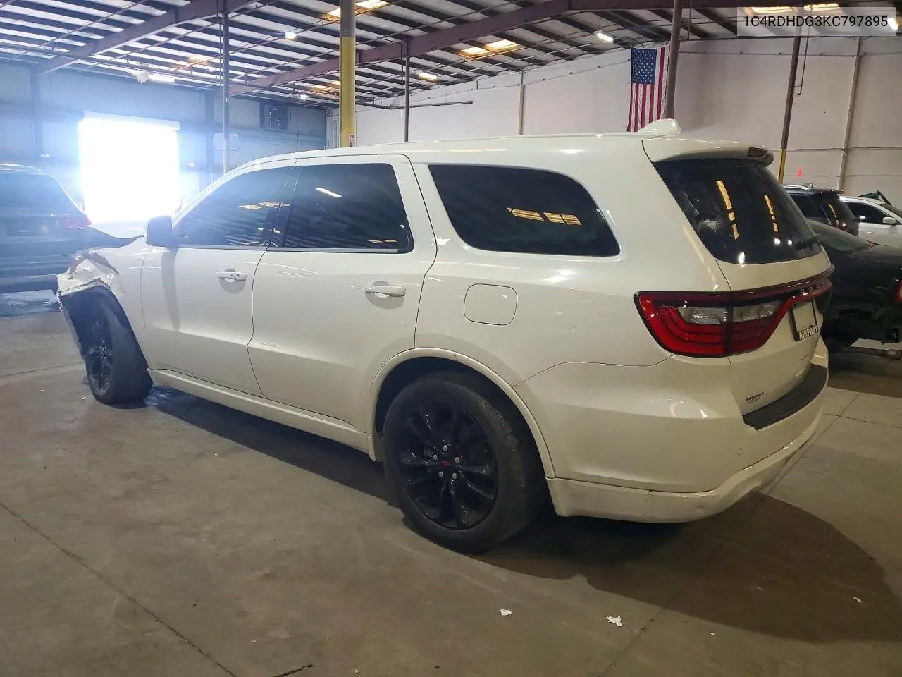 2019 Dodge Durango Gt VIN: 1C4RDHDG3KC797895 Lot: 58533496