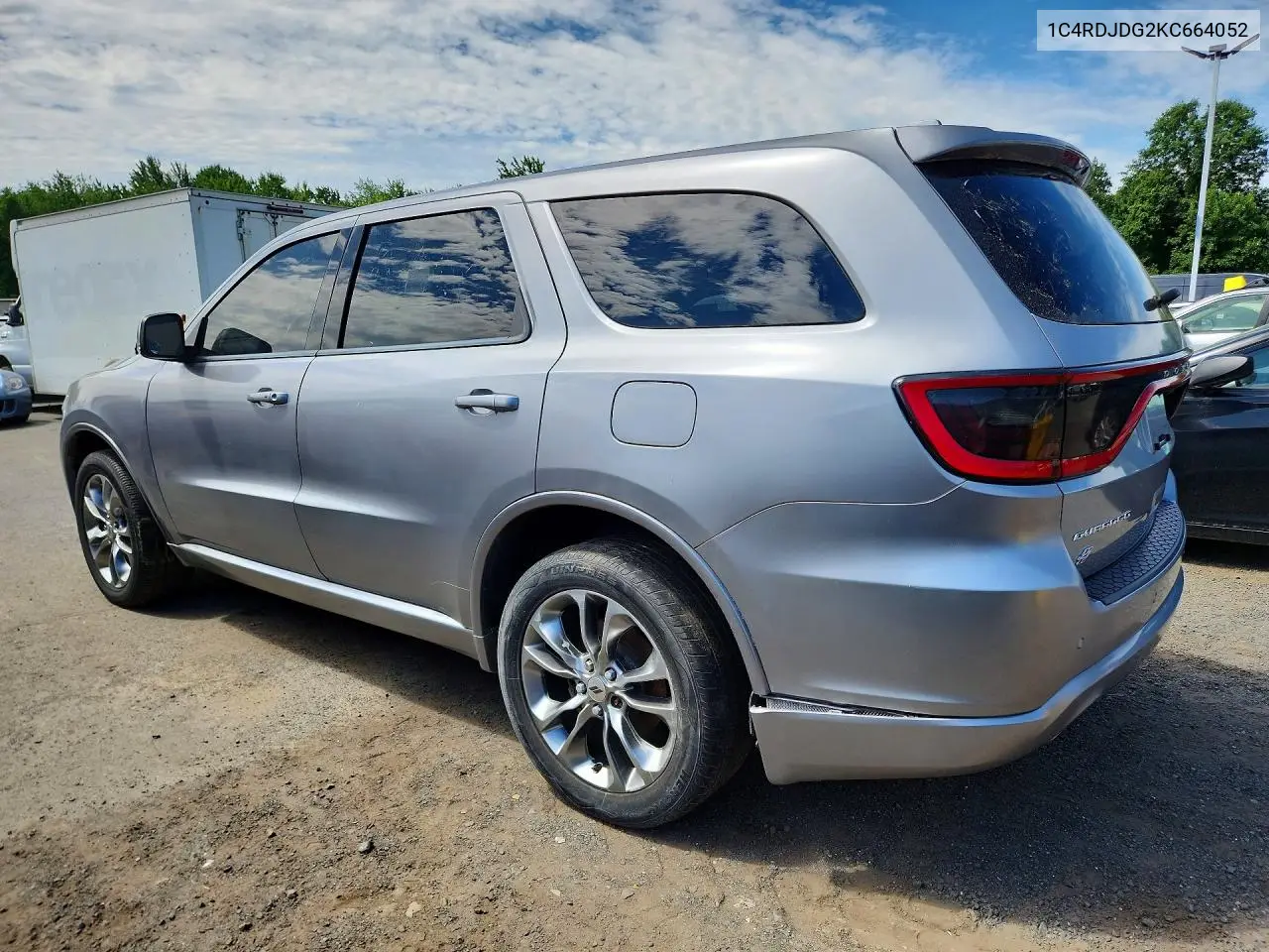 2019 Dodge Durango Gt VIN: 1C4RDJDG2KC664052 Lot: 61554236