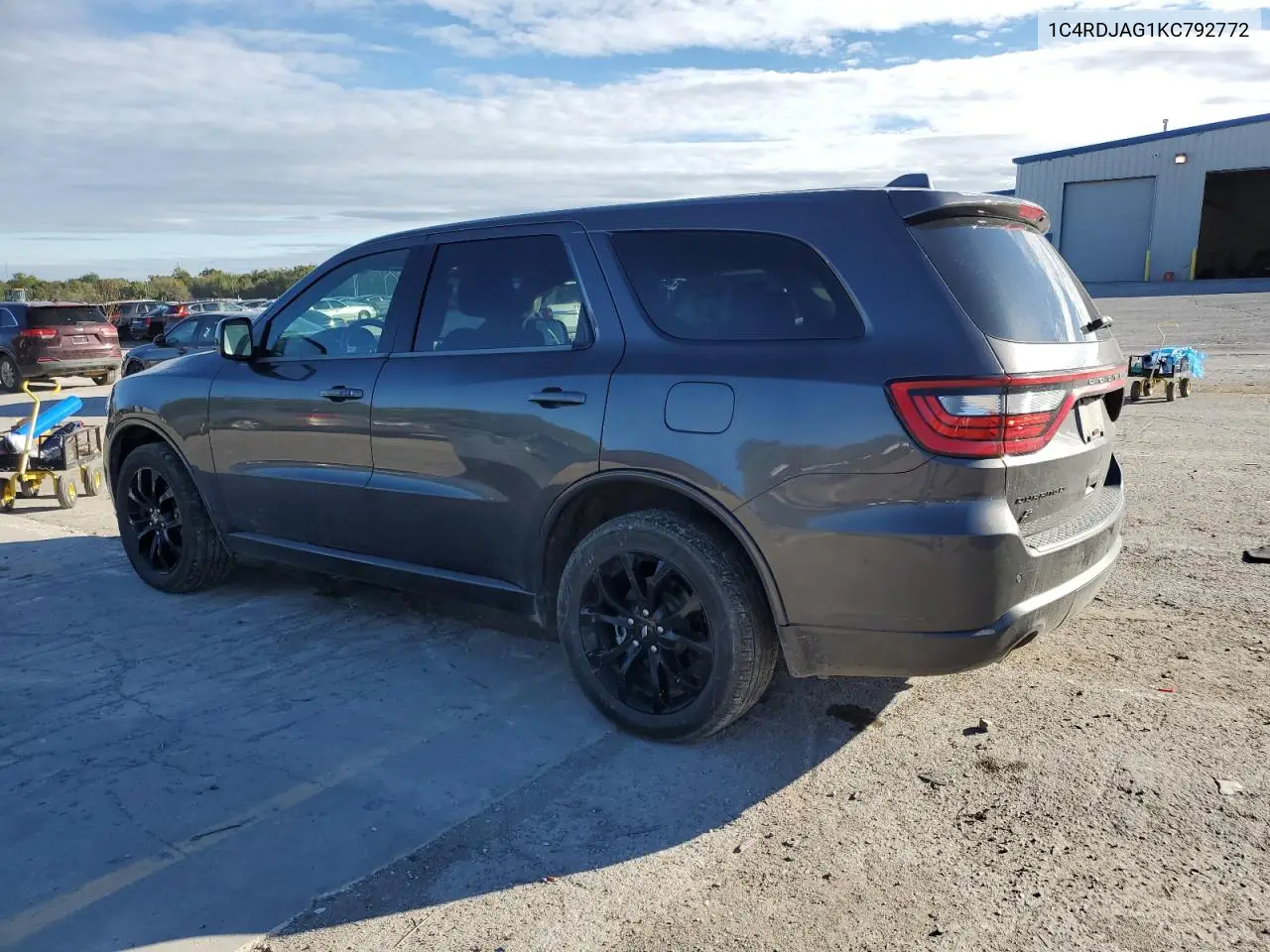 1C4RDJAG1KC792772 2019 Dodge Durango Sxt