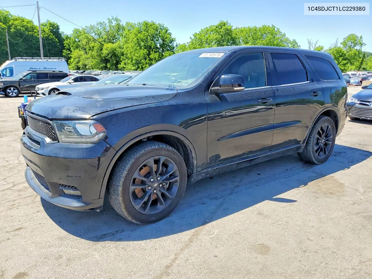 2020 Dodge Durango R/T VIN: 1C4SDJCT1LC229380 Lot: 55790976