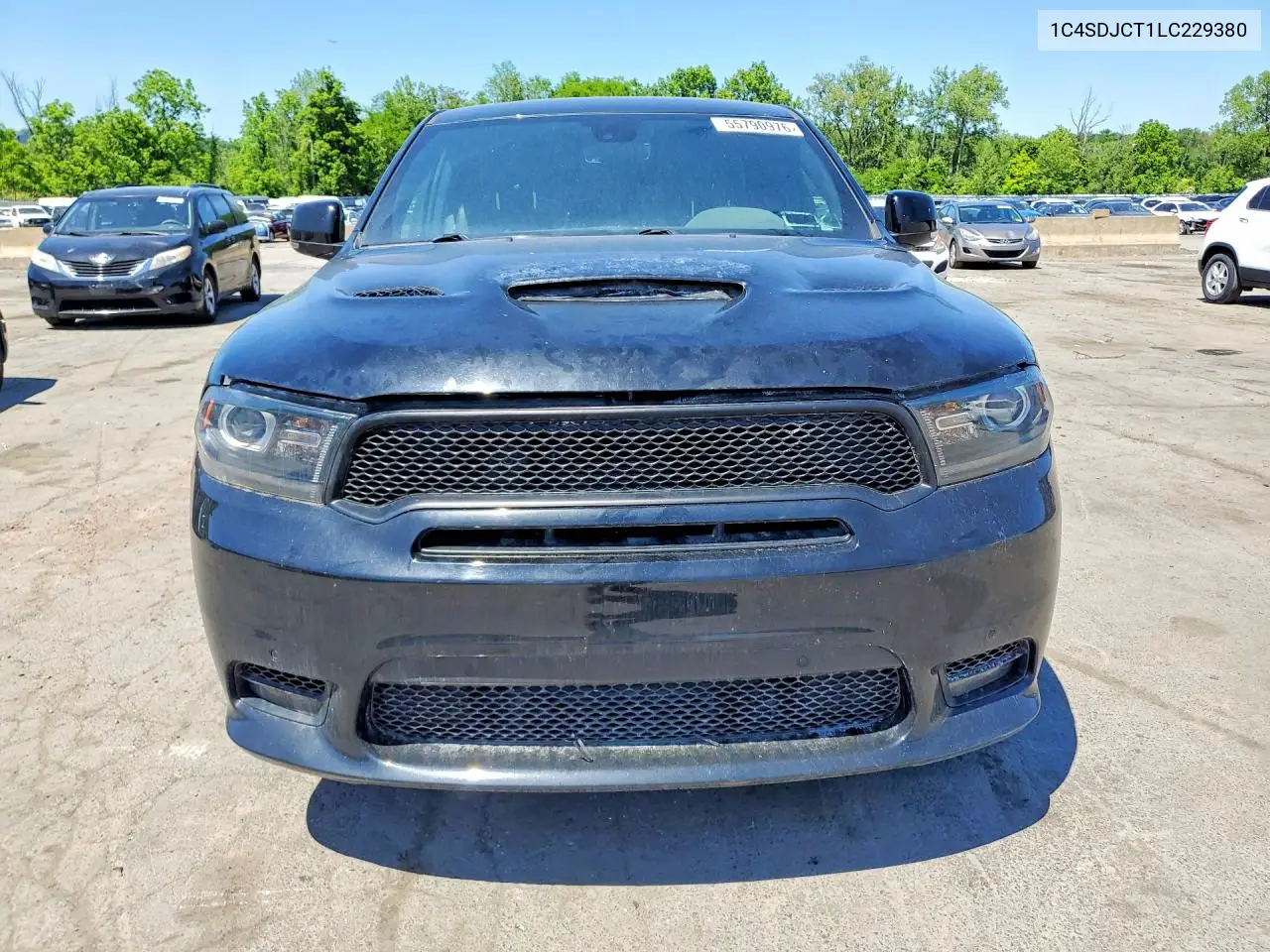 2020 Dodge Durango R/T VIN: 1C4SDJCT1LC229380 Lot: 55790976