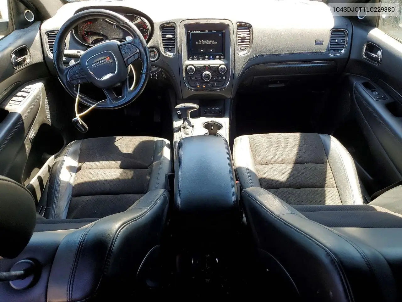 2020 Dodge Durango R/T VIN: 1C4SDJCT1LC229380 Lot: 55790976
