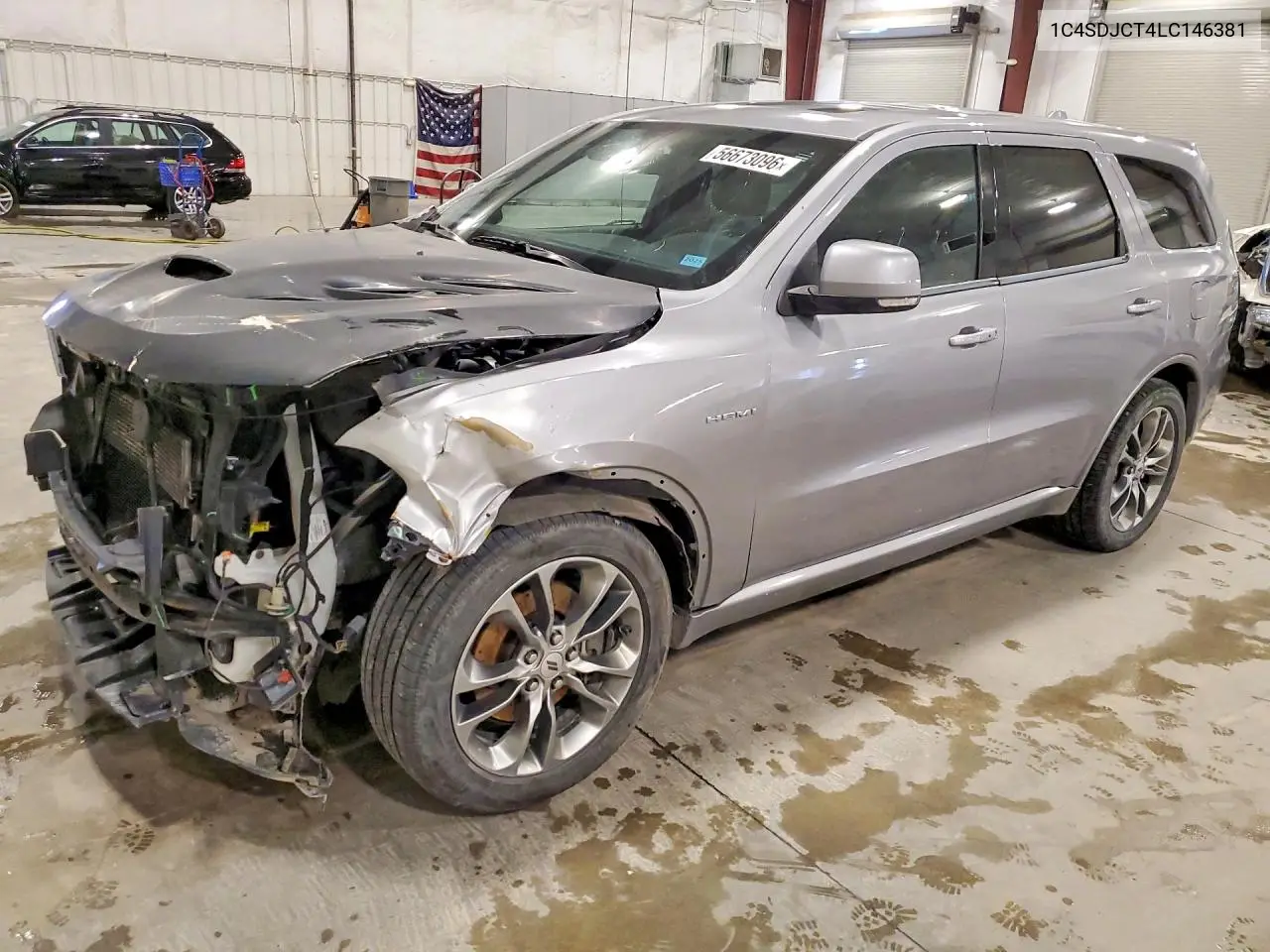 2020 Dodge Durango R VIN: 1C4SDJCT4LC146381 Lot: 56673096