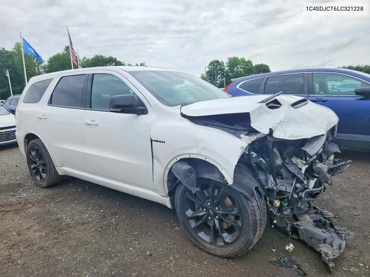 2020 Dodge Durango R VIN: 1C4SDJCT6LC321228 Lot: 57721196