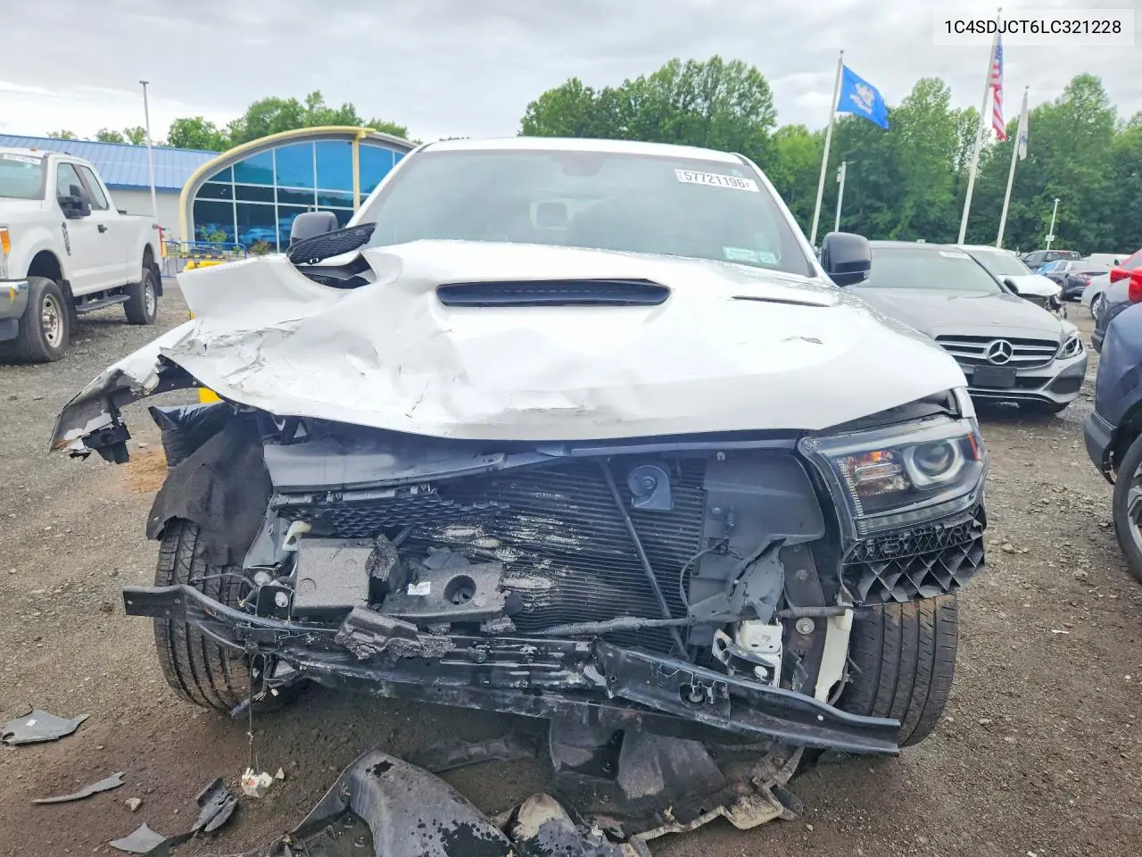 2020 Dodge Durango R VIN: 1C4SDJCT6LC321228 Lot: 57721196