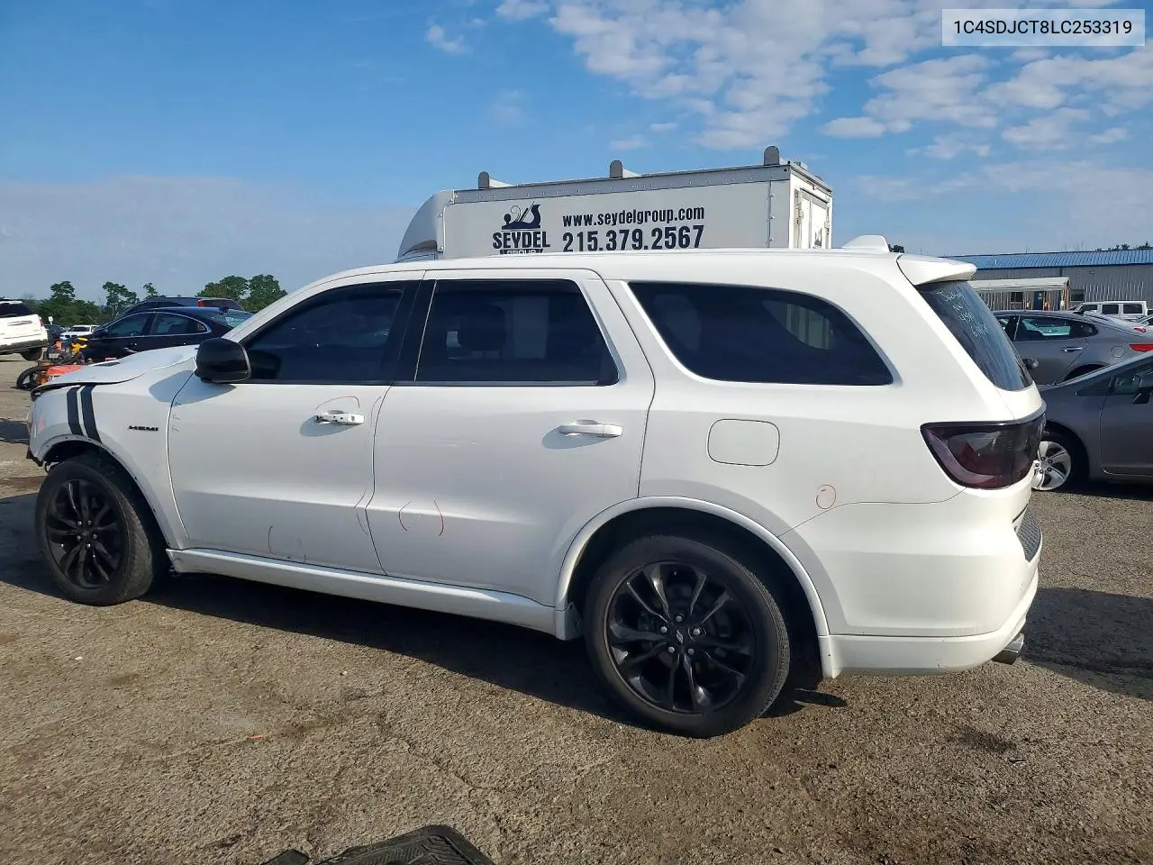 2020 Dodge Durango R/T VIN: 1C4SDJCT8LC253319 Lot: 58704326