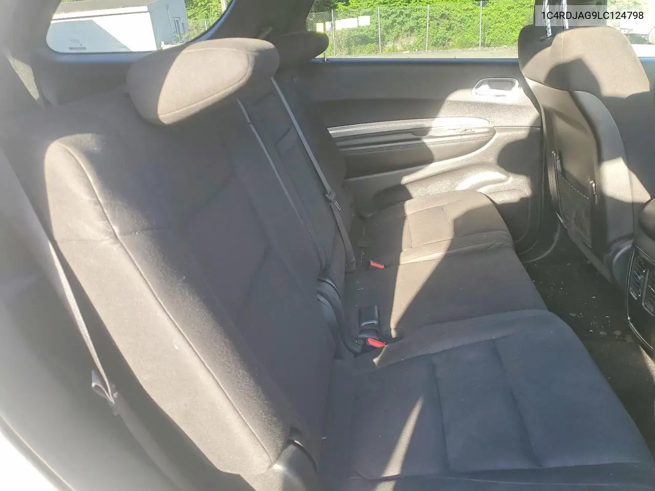2020 Dodge Durango VIN: 1C4RDJAG9LC124798 Lot: 59090206