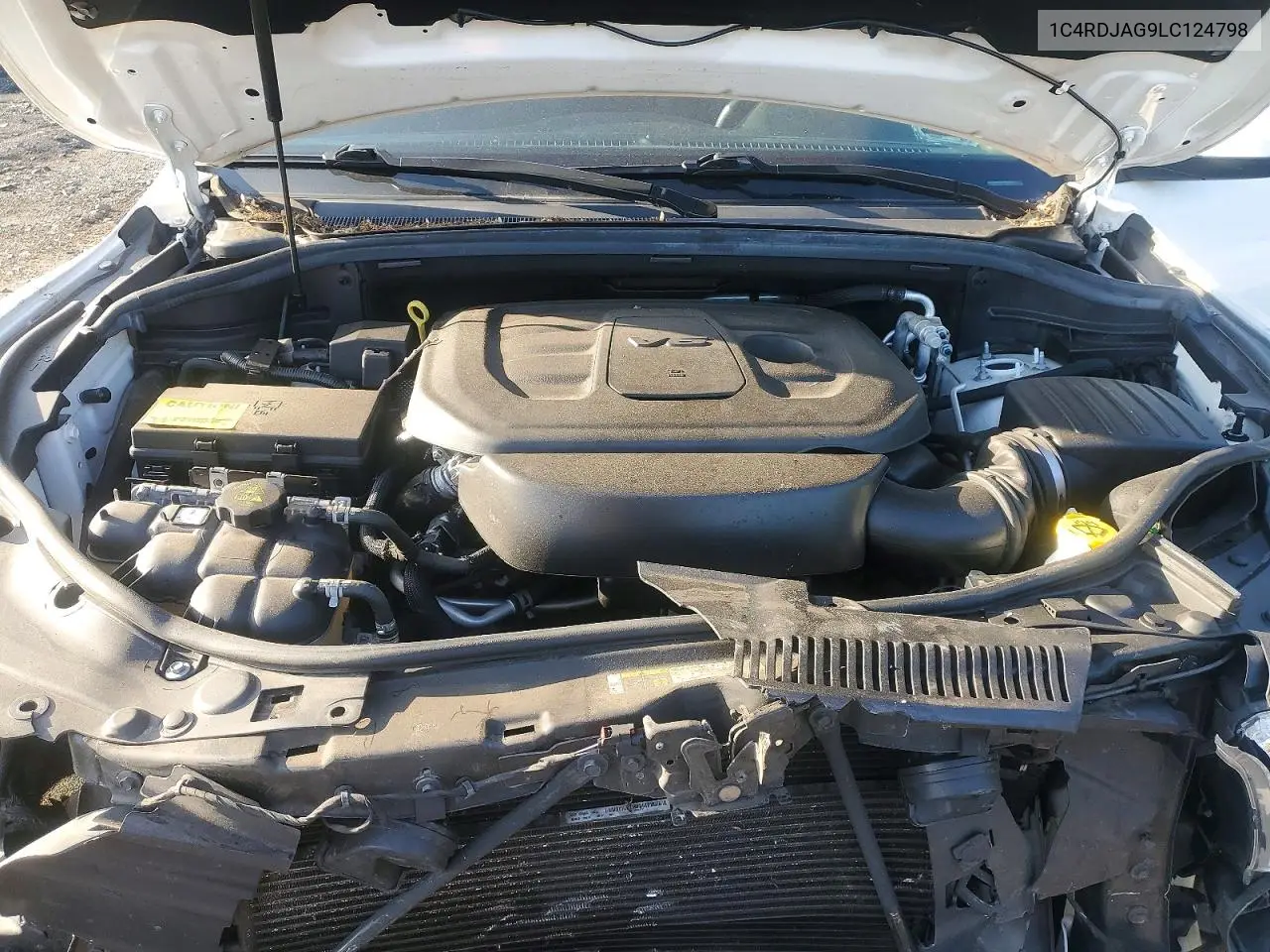 2020 Dodge Durango VIN: 1C4RDJAG9LC124798 Lot: 59090206