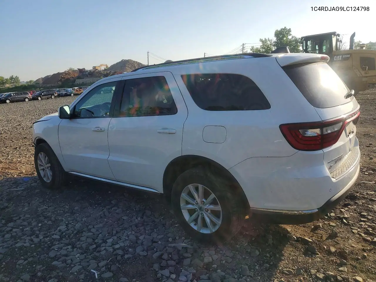 2020 Dodge Durango VIN: 1C4RDJAG9LC124798 Lot: 59090206