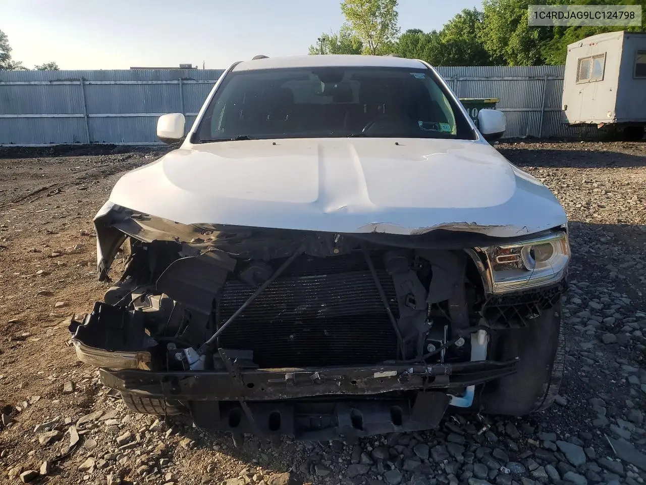 2020 Dodge Durango VIN: 1C4RDJAG9LC124798 Lot: 59090206