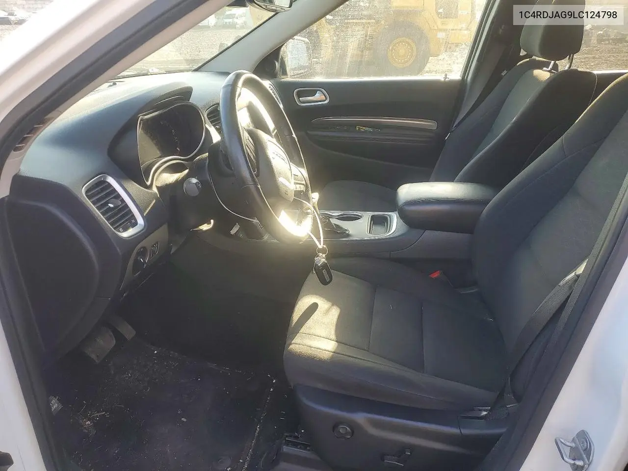 2020 Dodge Durango VIN: 1C4RDJAG9LC124798 Lot: 59090206