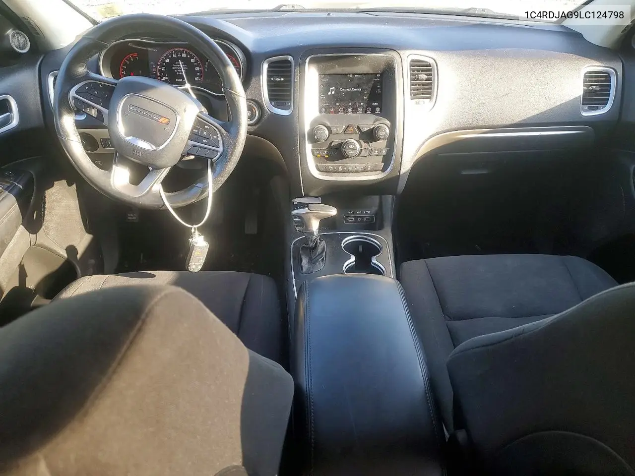 2020 Dodge Durango VIN: 1C4RDJAG9LC124798 Lot: 59090206